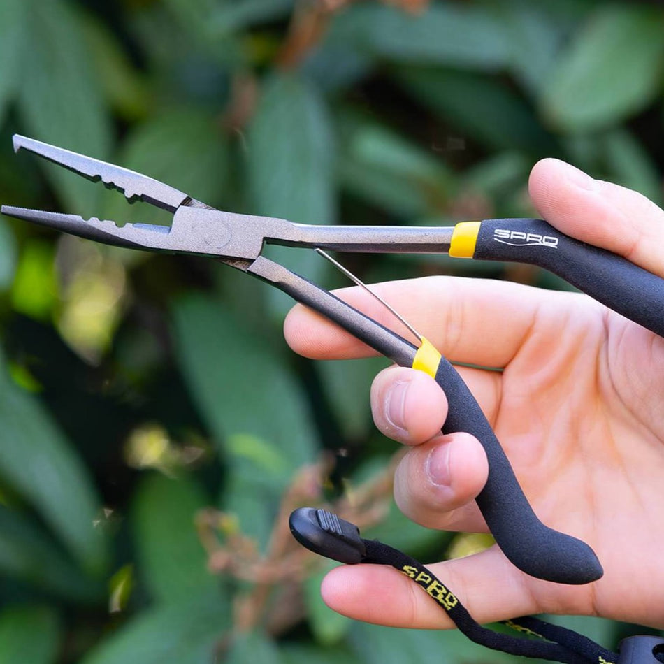 SPRO Zange Pistol Grip Split Ring Pliers 18cm