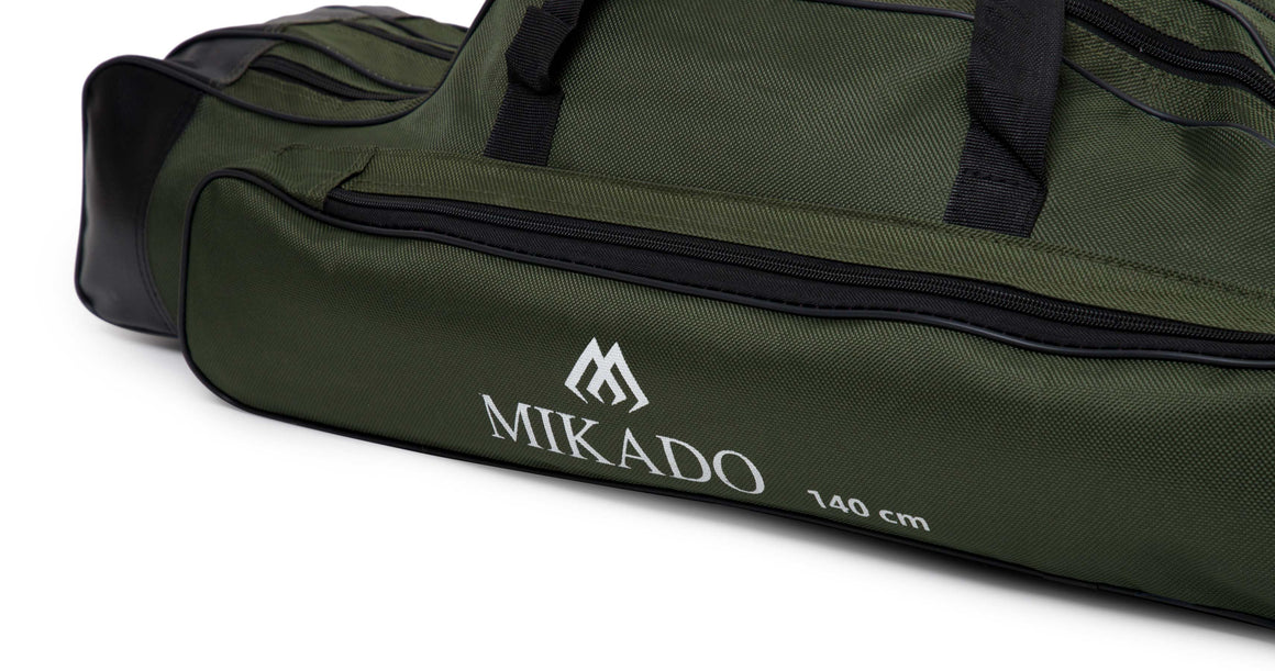 Mikado Rutentasche 1,60m 3 Fächer versteift - Grün