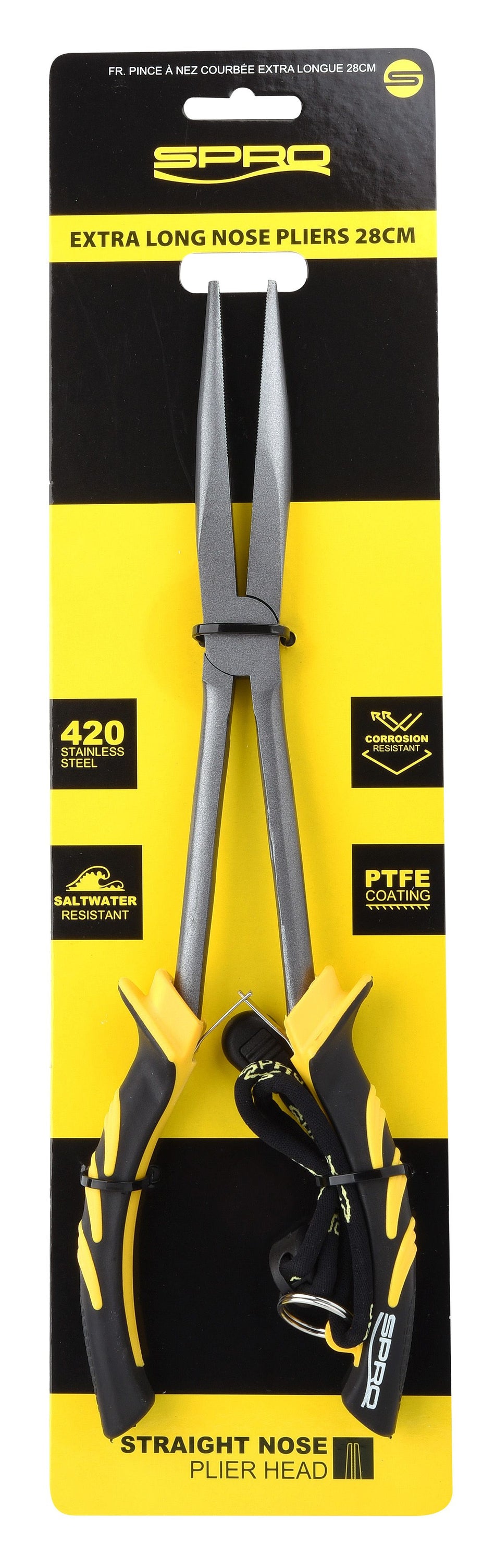 SPRO Zange Extra long Nose Pliers 28cm gerade oder gebogen
