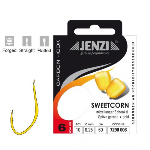 Jenzi Sweetcornhaken gebunden 60cm