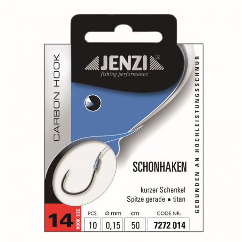 JENZI Schonhaken gebunden 50cm